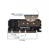 Paplašinājuma karte, adapteris M.2 NVMe M-Key PCI-E Savio AK-41