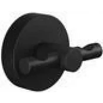 tesa Coat Hook 40564-00000-00 MOON Melns Āķu skaits: 2 (P x A x D) 50 x 53 x 65 mm Metāls Melns (matēts) 1 gab. (40564-00000-00)
