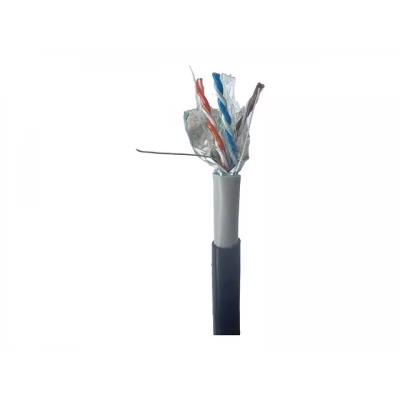 Tīkla kabelis Gembird FPC-6004GE-SO-OUT 305 m Cat6 F/UTP Melns