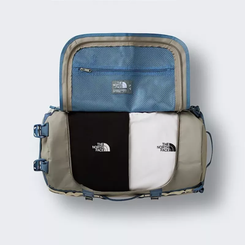 Ceļojumu soma The North Face Base Camp Duffel S - akmens plāksne/granīta pelēks