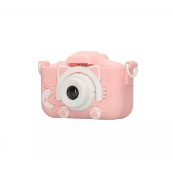 Bērnu digitālā kamera Extralink H27 SINGLE PINK Rozā Balta 3 gadi
