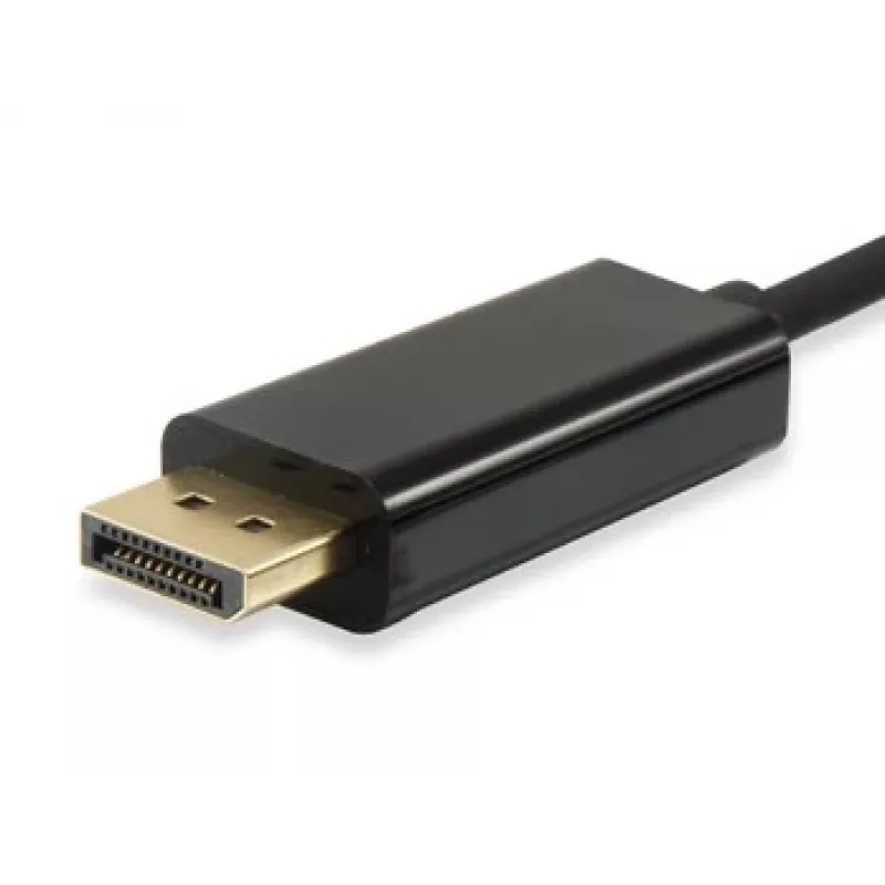 Equip USB Type-C uz DisplayPort kabelis, spraudnis–spraudnis, 1,8 m, 1,8 m, USB Type-C, DisplayPort, spraudnis, spraudnis, taisns