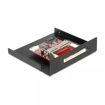 SATA karšu lasītājs DeLOCK 91635 Melns