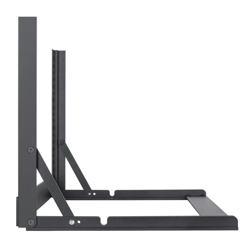 Rackmount atvērtais rāmis 6U 19 collu SILVERSTONE SST-RK06U-OF galda plaukts sudraba