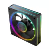 Korpusa ventilators MODECOM VOLCANO LOOP 120 ARGB Reverse Fan Melns 120 mm PWM 400–1400 RPM ARGB galvene