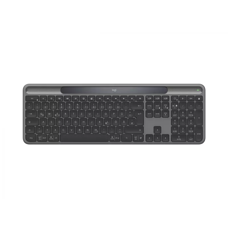 Logitech tastatūra RF bezvadu Bluetooth QWERTZ vācu grafīta 920-013773
