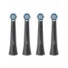 Oral-B iO Gentle Care nomaināmās birstes galviņas, melnas, 4 gab.