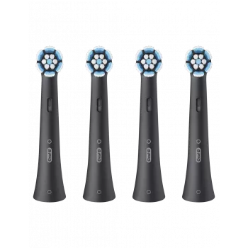 Oral-B iO Gentle Care nomaināmās birstes galviņas, melnas, 4 gab.