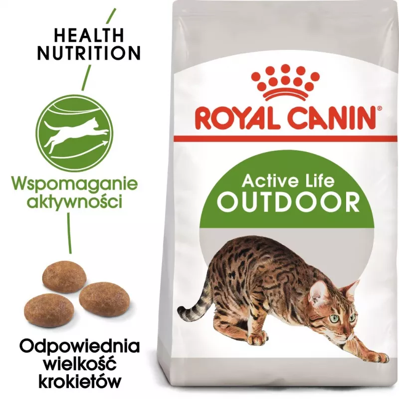 Royal Canin Outdoor sausā kaķu barība 2 kg
