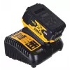 Elektroinstrumentu komplekts DeWALT DCK2080P2T-QW — 18V Li‑Ion 5Ah (2x), leņķa slīpmašīna DCG405, urbjmāšīna/skrūvgriezis, M14 slīpēšanas diska vītne, pārnēsāšanas kaste