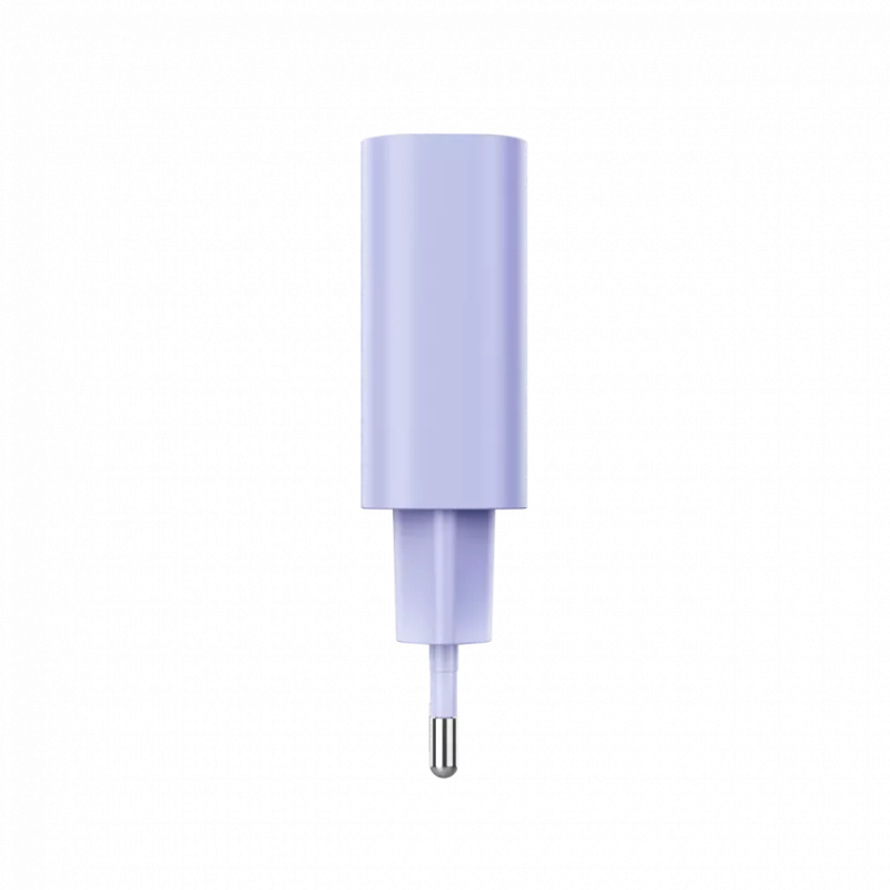 Sienas lādētājs CANYON OnCharge 30CL, 30 W USB-C PD, 1 PD izeja, ES kontaktdakša, violets