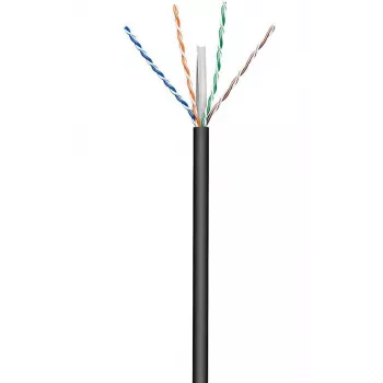 Microconnect KAB023-100 tīkla kabelis Melns 100 m Cat6 U/UTP (UTP)