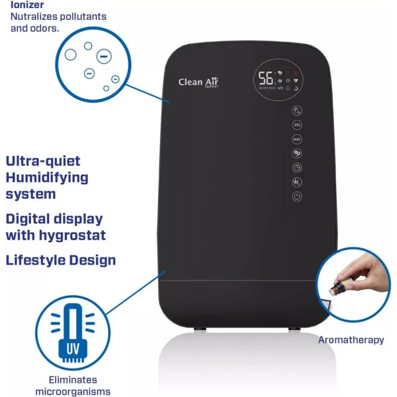 Mitrinātājs ar JONIZATORU/CA-607BSMART Clean Air Optima