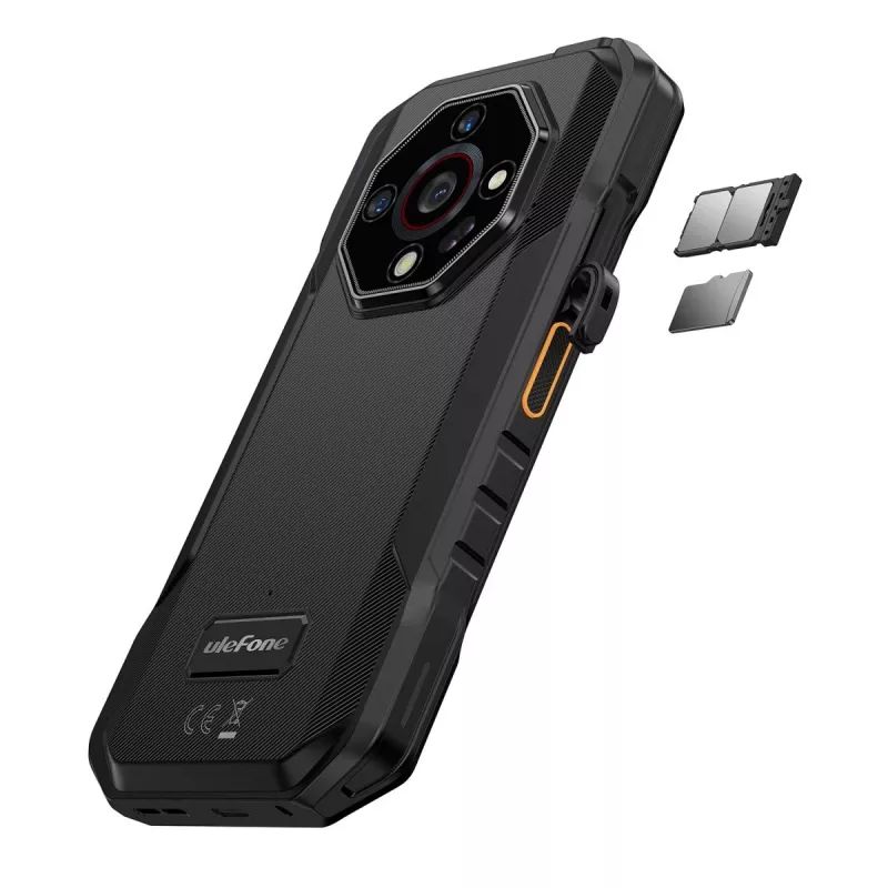 Viedtālrunis UleFone Armor X32 Pro 5G 6,1 collas 8 GB RAM 256 GB atmiņa Future Melns