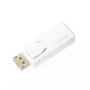 Dzimuma pārveidotājs LogiLink CV0100 DisplayPort uz HDMI Balts