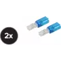 Kabeļa atritinātājs ShiverPeaks 71216-B-SET2 telefona klausules vadam — maksimāla savienojamība