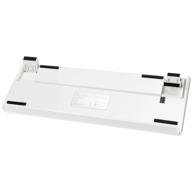 Ducky One 2 Pro Mini balta Edition spēļu tastatūra, RGB LED – Gateron dzeltena (US) (DKON2061ST-GUSPDWWTY2)