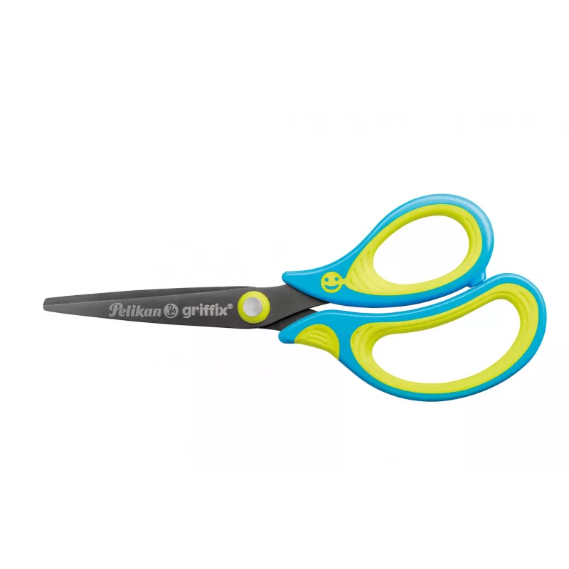 Šķēres Pelikan 810272 Taisnais griezums Zila/Laima