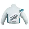 Makita | Bezvadu ventilējama jaka, balta, L