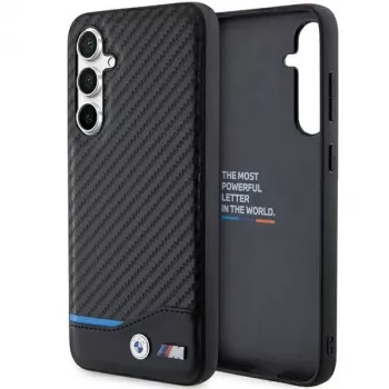 BMW | BMHCS23FE22NBCK | Aizmugures vāciņš | Samsung | Galaxy S23 FE | Ādas ogleklis | Melns
