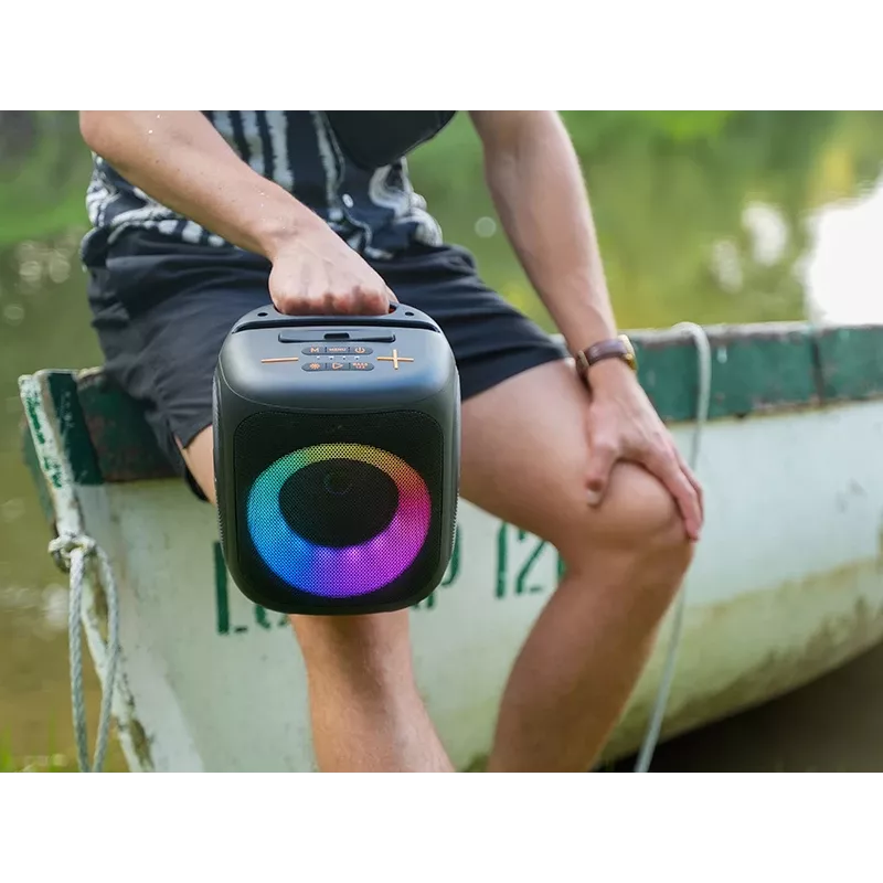Bezvadu patiesi bezvadu (TWS) austiņas TRACER Cube20 melnas