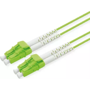 ROLINE LWL-kabelis DX 50/125µm LC/LC OM5 Low-Loss-Plug 10m - kabelis - 10 m - ar zemu dūmu izdalīšanos - bez halogēna - optiskās šķiedras (LWL) (21.15.9286)