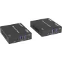 SpeaKa Professional SP-USBE-820 7+1 pieslēgvietu KVM pagarinātājs, vadāms caur datoru, melns (SP-13472864)