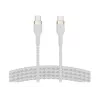 Belkin BOOSTCHARGE PRO Flex USB kabelis 1 m USB 2.0 USB C balts (CAB011BT1MWH)
