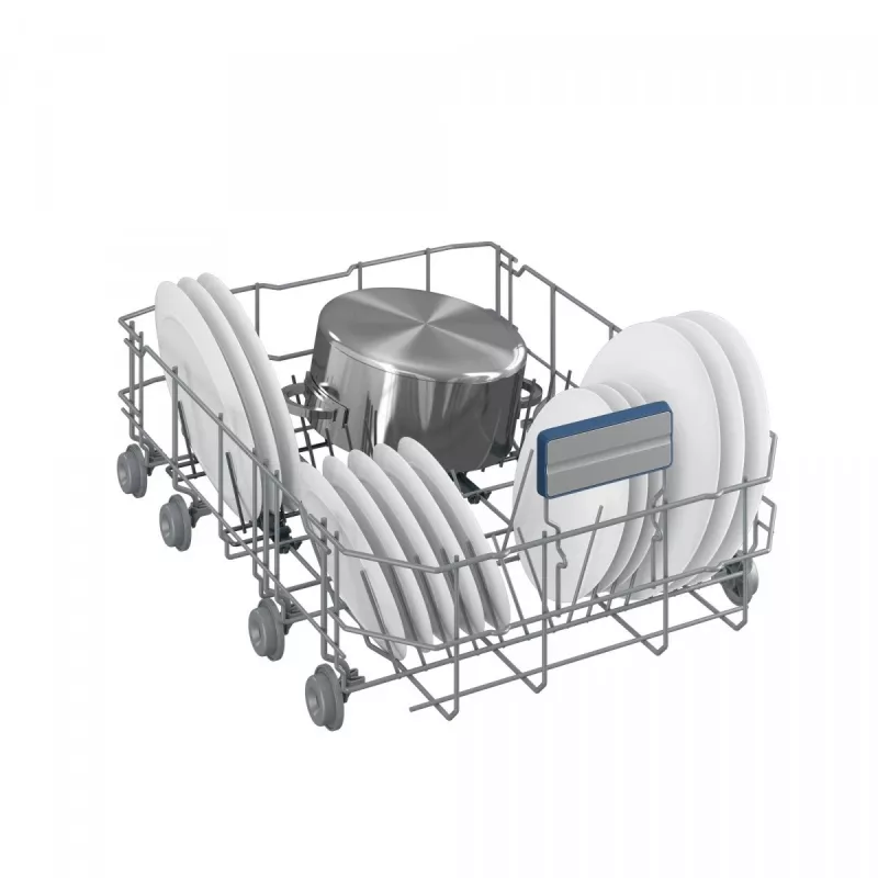 Iebūvējamā trauku mazgājamā mašīna BEKO BDFS26123AQ, 45 cm, 10 galda klājumu komplekti, 49 dB, antracīts
