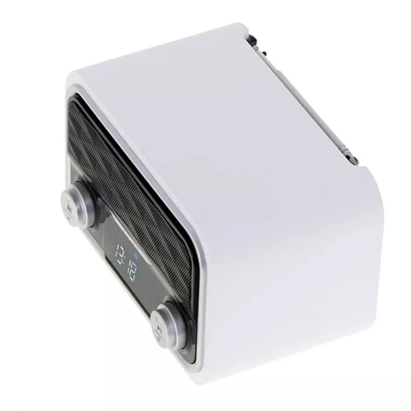 Adler AD 1185 — Pārnēsājams FM radio, Bluetooth 4.0, MP3, SD karte, AUX, 1800 mAh baterija, LCD displejs, uzlāde caur micro-USB
