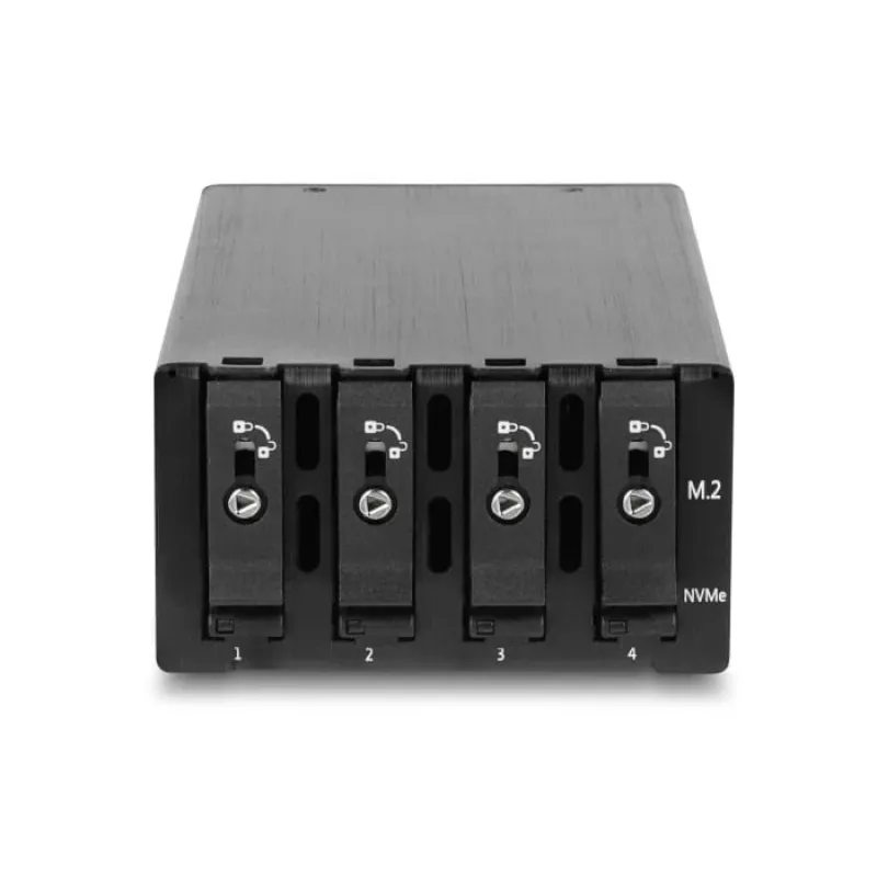 HDD Cage DeLOCK 47126 Rack Saderīga Metal 72mm Width