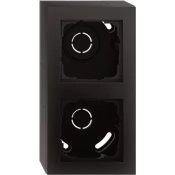 Gira AP-Enclosure 2f Frame Melns m 106209 (106209)
