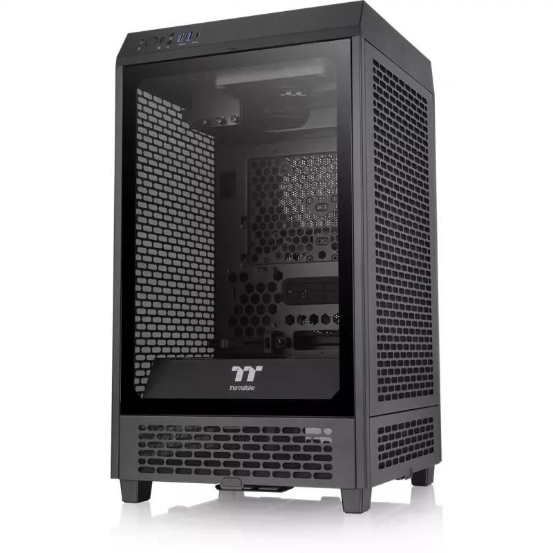 The Tower 200, Tower-Enclosure melns, rūdīts stikls