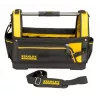 Instrumentu kaste STANLEY 1-93-951, plastmasa, eņģēts vāks, rokturi, 480×250×330 mm, melna