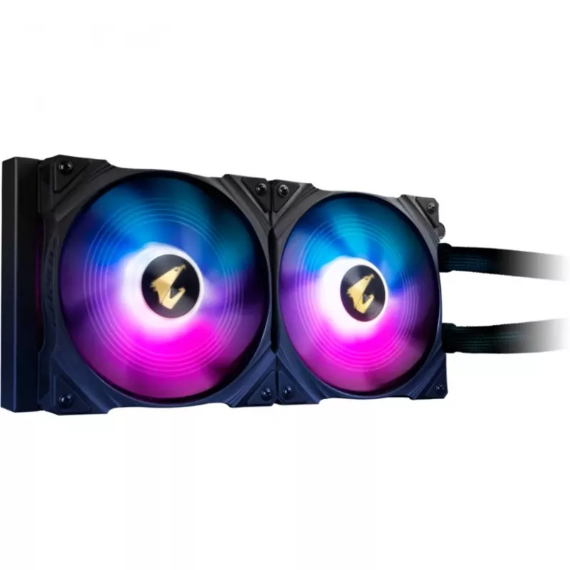 GIGABYTE AORUS WATERFORCE X 280 procesora šķidruma dzesētājs, melns, 1 gab.