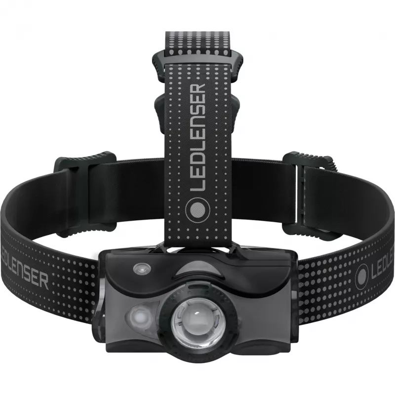 Ledlenser MH7 Melna galvas lente LED lukturis