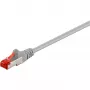 Goobay 95646 Ethernet komutācijas kabelis pelēks