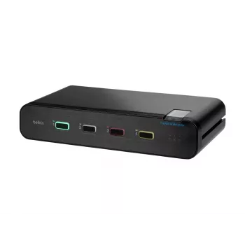 KVM slēdzis Belkin F1DN204KVM-UNN4 HDMI 4K USB, montāža statnē