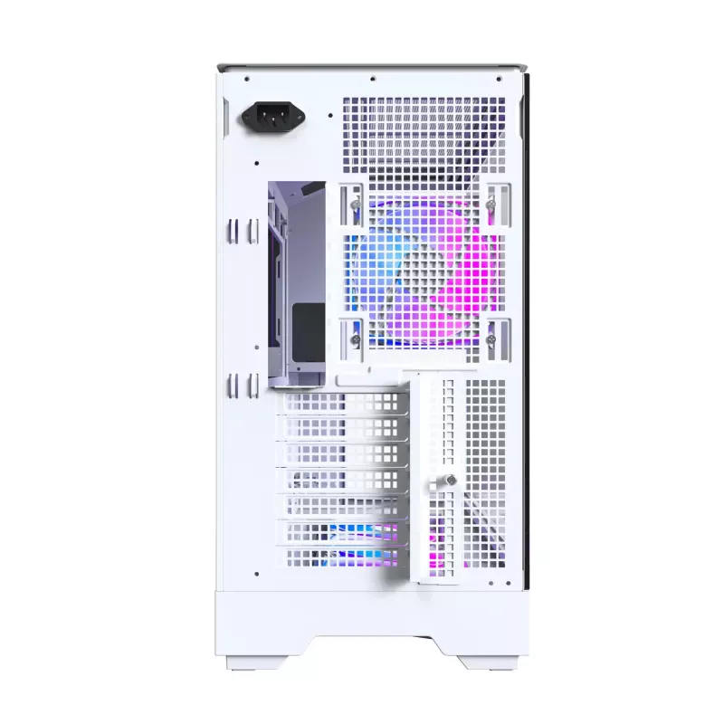 PC Case Montech KING 45 PRO (W) — Micro ATX / Mini-ITX balta midi tower