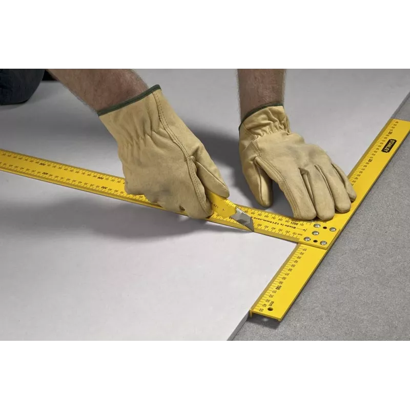 T veida lineāls Stanley STHT1-05894 122 cm metāla dzeltens