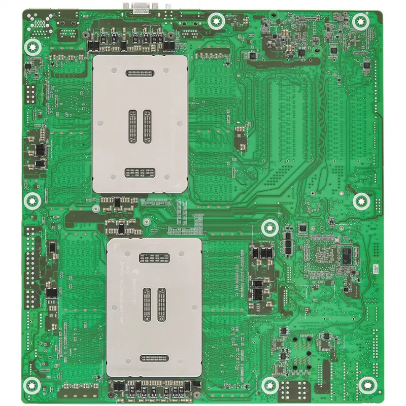 Mātesplate ASRock GNR2D16-2T, Intel SoC, LGA 4710 (Socket E2), EEB, 16 DDR5 sloti, maks. 128 GB, 10Gb Ethernet