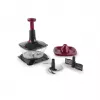 Manuālais virtuves smalcinātājs JATA HMAQ4505 Bordo melns