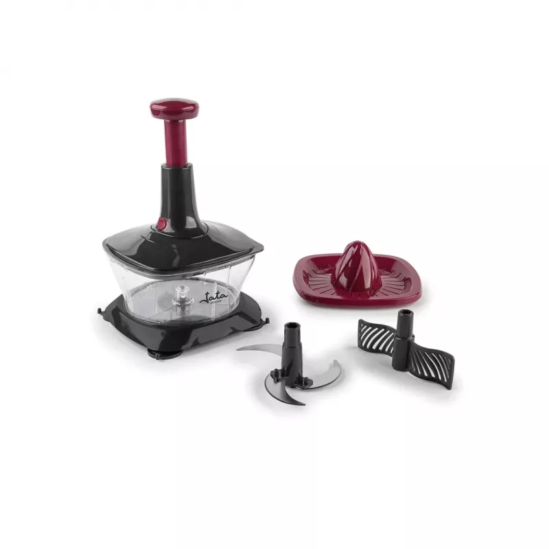Manuālais virtuves smalcinātājs JATA HMAQ4505 Bordo melns