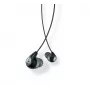 Shure SE112-GR austiņas, vadu, iekšauss, zvaniem/mūzikai, melnas, pelēkas