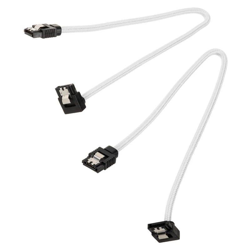 SATA kabelis Corsair CC-8900279 0,3m melns balts