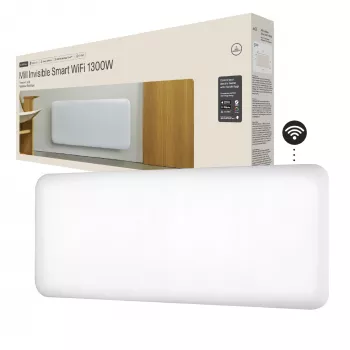 Mill Invisible Smart WiFi Heater PA1300WIFI4 1300 W telpām līdz 19 m² Balts IPX4