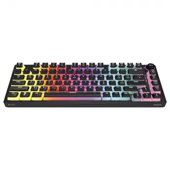 Gaming tastatūra Savio SAVGK-PHENIX RED PUDDING Mechanical RGB Wireless