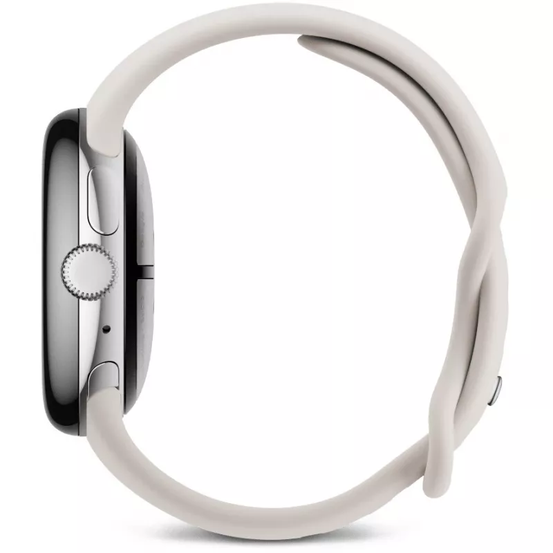 Google Pixel Watch 3 AMOLED 41 mm Digital Touchscreen Sudraba Wi-Fi GPS (satelīts)
