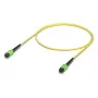 Ubiquiti UACC-OFC-SA-MPMP-1M-10 InfiniBand optiskās šķiedras kabelis dzeltens 1m OS2