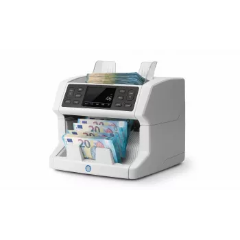Banknošu skaitīšanas mašīna Safescan 2850 Balta LCD AC 110-240V